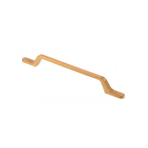 Ručkica FLAVIO c=160 mm, zlatna bronca